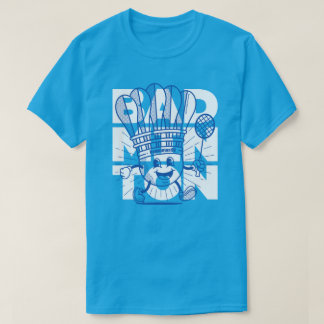 Camiseta Badminton Mascot OVERPRINT
