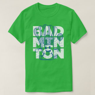 Camiseta Badminton Mascot OVERPRINT