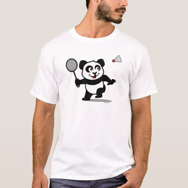 Camiseta Badminton Panda (Frente)