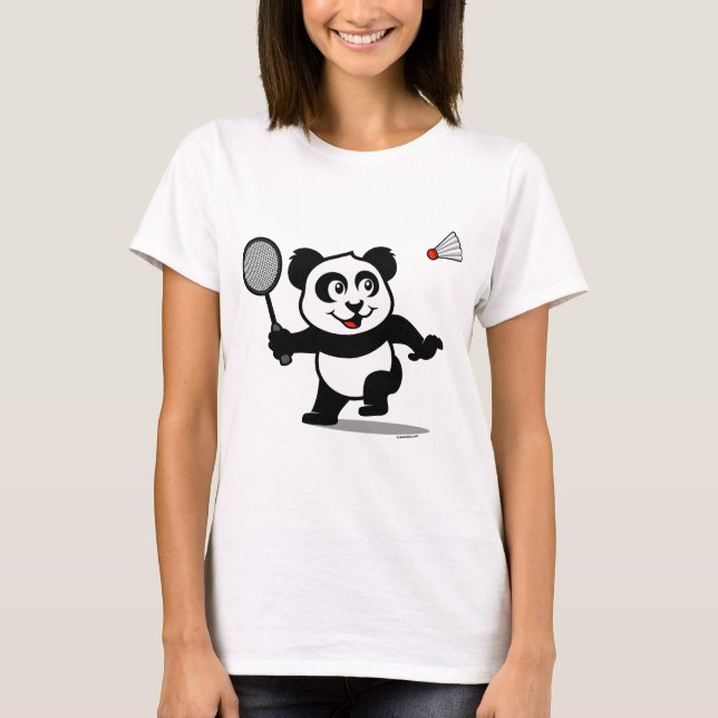 Camiseta Badminton Panda (Frente)