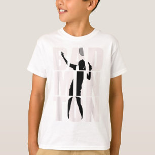 Camiseta Badminton Para Homens, Mulheres, Meninas E Meninos