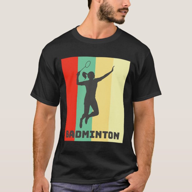 Camiseta Badminton Player Badminton Lover (Frente)
