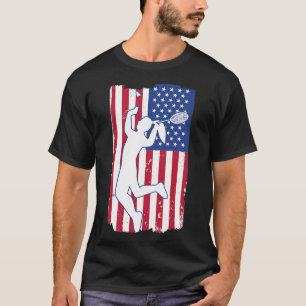 Camiseta Badminton Player Badminton Usa Team Treinador Amer
