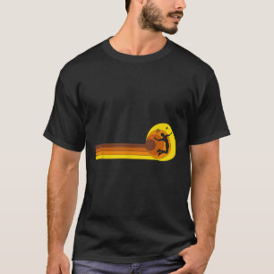 Camiseta Badminton-player Game Shuttle 70 Anos Vintage Mau