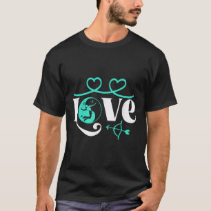 Camiseta Badminton-player Jogo Shuttle Yin-yang-love Badmin
