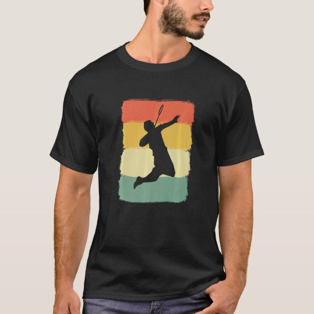 Camiseta Badminton Player Player Or Sports Person   (Frente)
