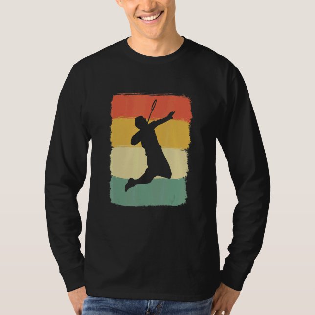 Camiseta Badminton Player Player Or Sports Person (Frente)