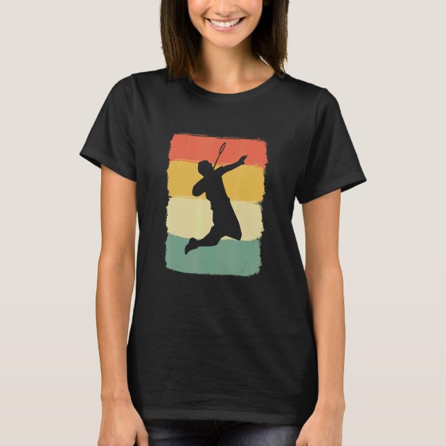 Camiseta Badminton Player Player Or Sports Person (Frente)