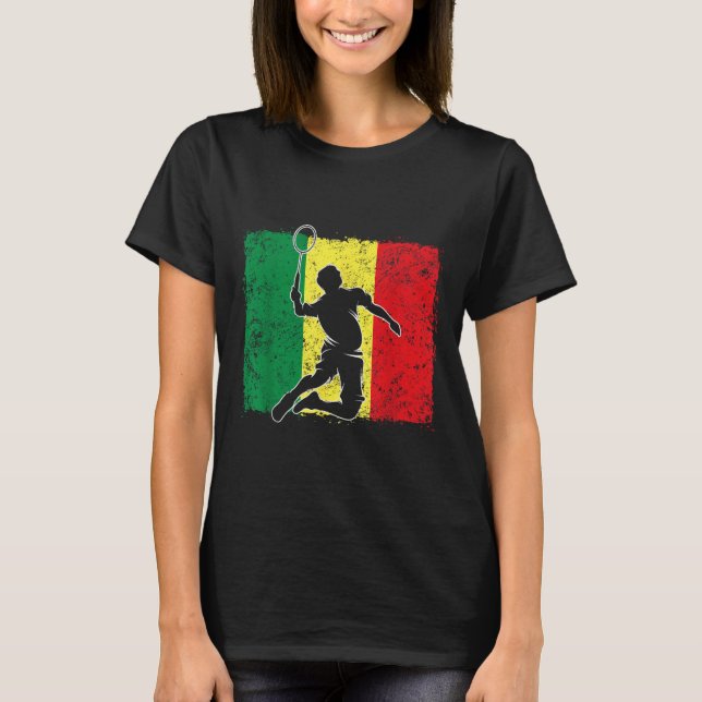 Camiseta Badminton Player Senegal (Frente)
