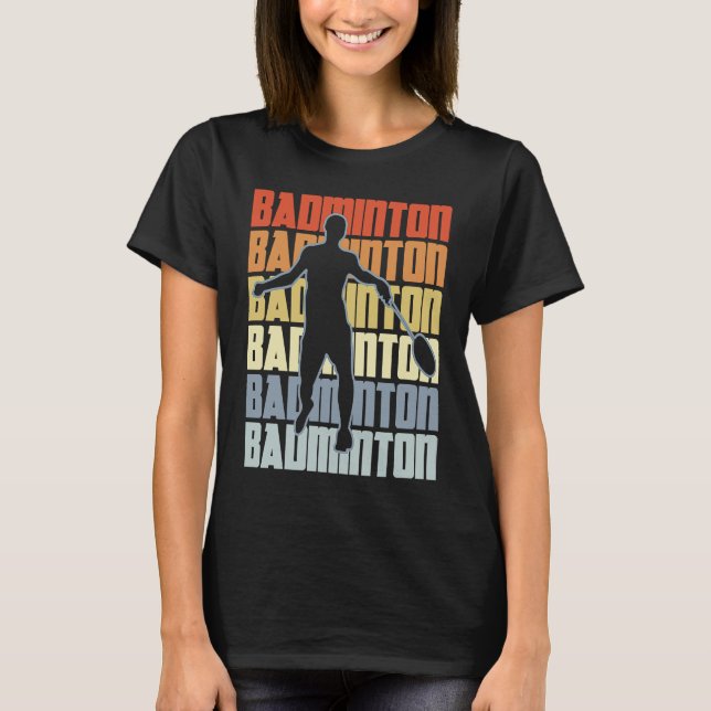 Camiseta Badminton Player Singles Badminton Pro (Frente)