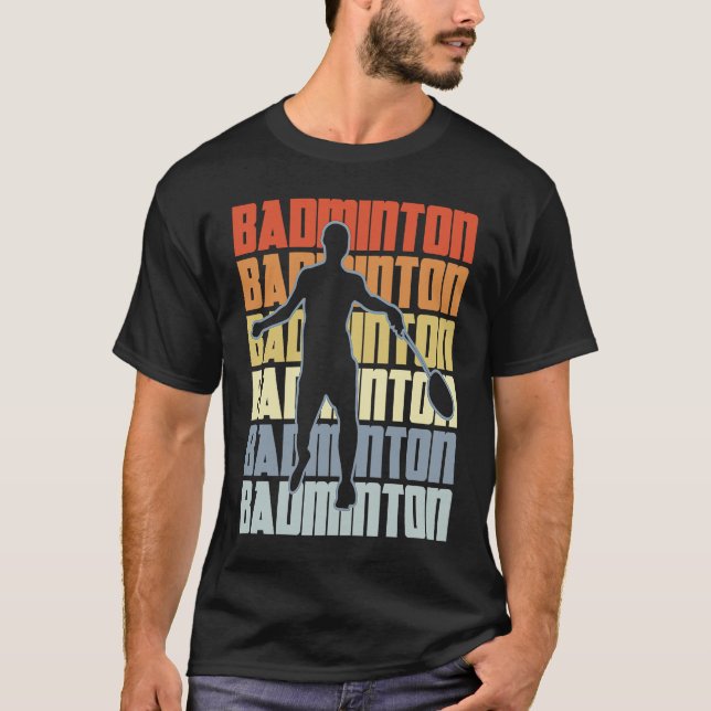 Camiseta Badminton Player Singles Badminton Pro (Frente)