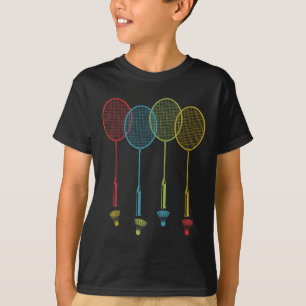 Camiseta Badminton Player Team Shuttle Coach Matar Badminto