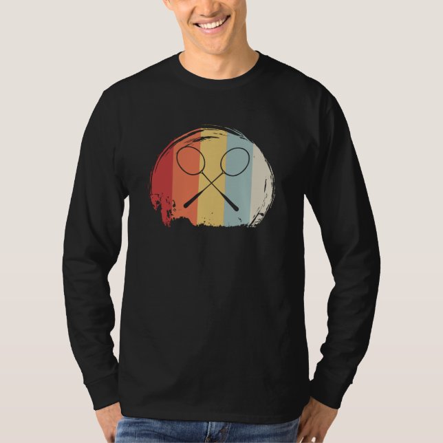 Camiseta Badminton Retro (Frente)