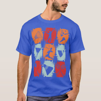 Camiseta Badminton Retro 3