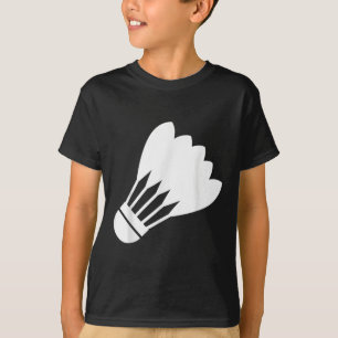 Camiseta Badminton Shuttle Jogador Esportivo Engraçado Pres