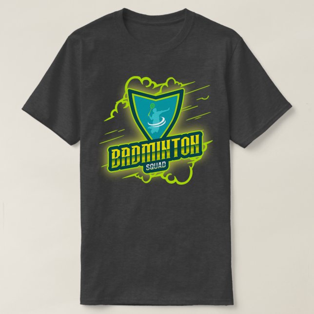 Camiseta Badminton Squad T (Frente do Design)