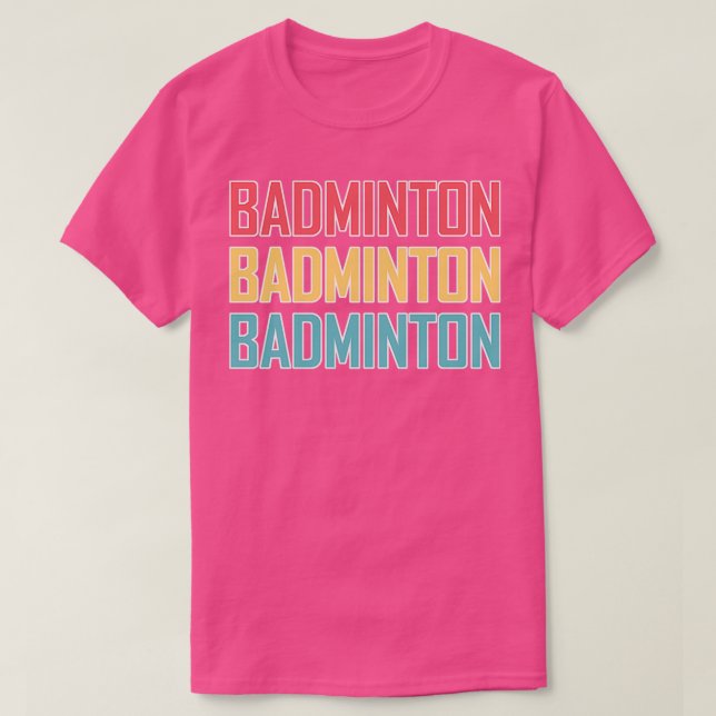 Camiseta Badminton T 1 (Frente do Design)