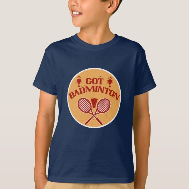 Camiseta Badminton - Tenho Badminton (Frente)