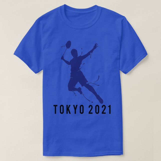 Camiseta Badminton Tokyo 2021 T 4 (Frente do Design)