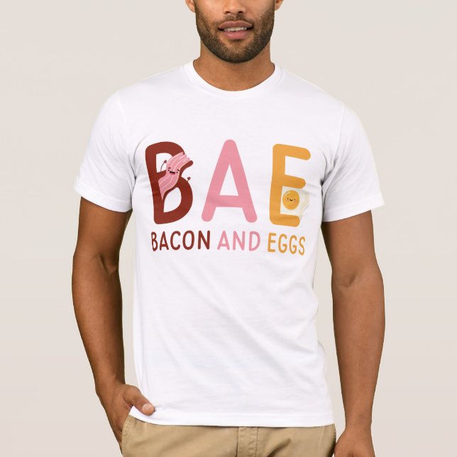 Camiseta BAE Bacon And Eggs (Frente)