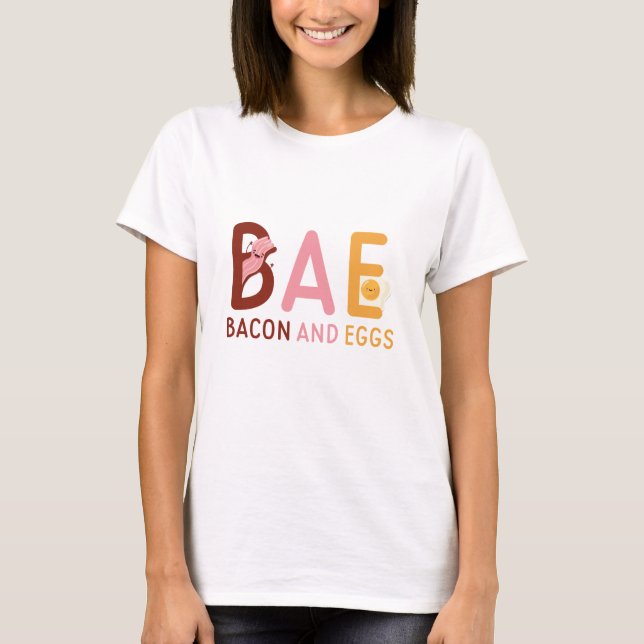 Camiseta BAE Bacon And Eggs (Frente)