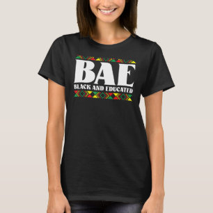 Camiseta Bae Black E Educado Afrocêntrico América Africana