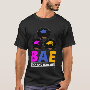 Camiseta Bae Preto E Educado Mês da História Negra