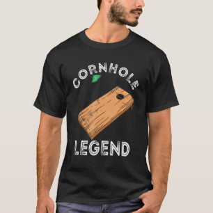 Camiseta Bag do jogo de Conselho da lenda Cornhole