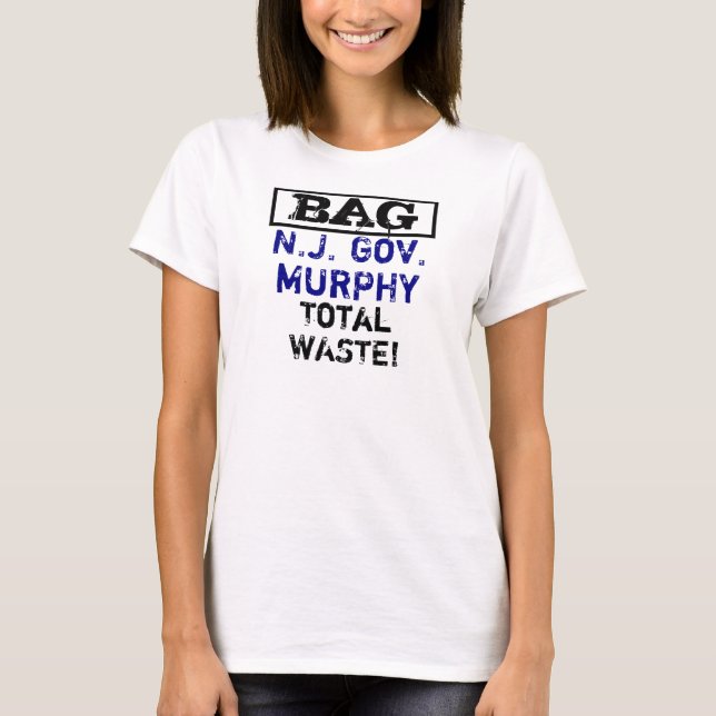 Camiseta Bag NJ Governador Murphy (Frente)
