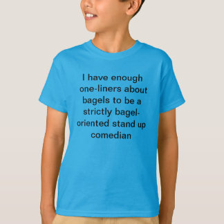Camiseta bagel comediante