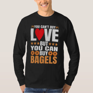 Camiseta Bagel Outfit Brunch Acessórios Café da Manhã Bagel