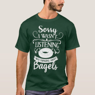 Camiseta Bagel Para Amantes De Bagéis
