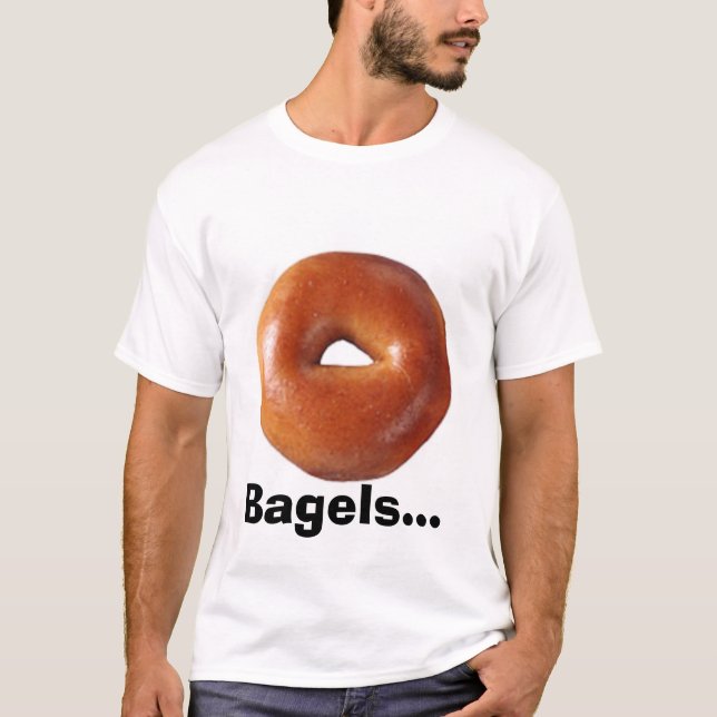 Camiseta Bagels e queijo (Frente)