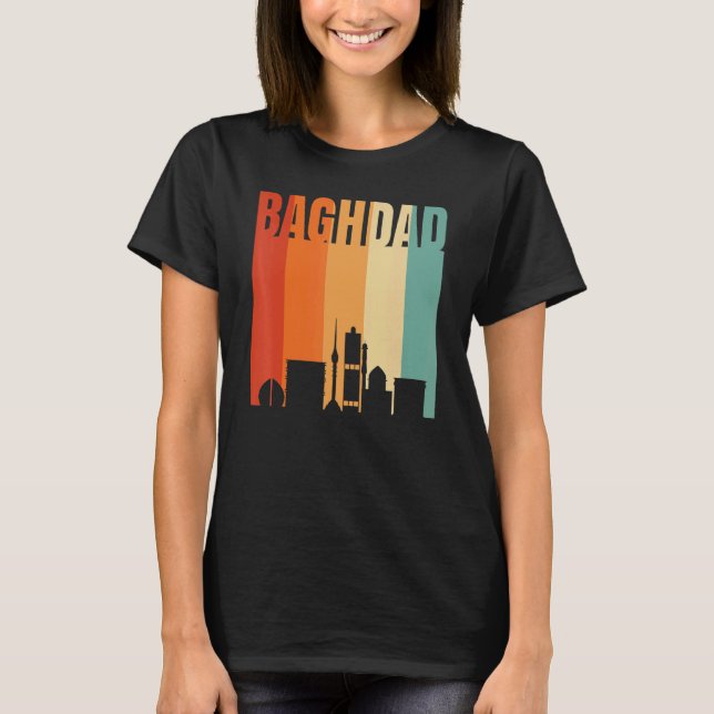 Camiseta Baghdad Skyline (Frente)