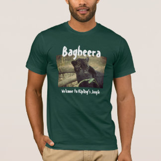 Camiseta Bagheera: Boa vinda à selva de Kipling