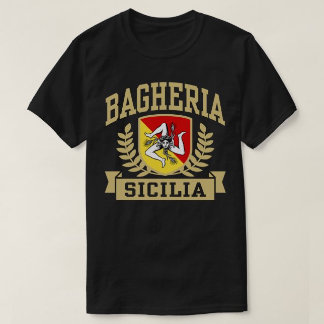 Camiseta Bagheria Sicilia (Frente do Design)