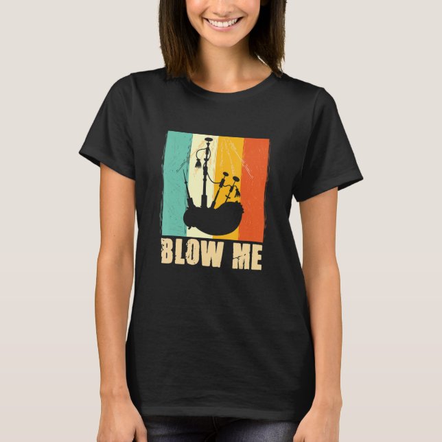 Camiseta Bagpipe Bagpiper (Frente)