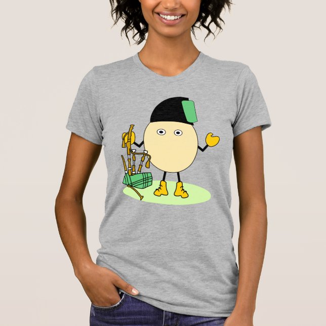 Camiseta Bagpipe Egghead T-Shirt (Frente)