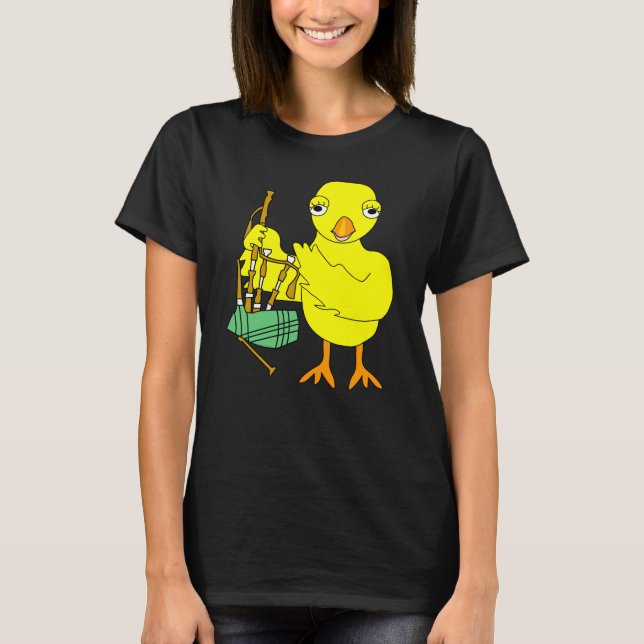 Camiseta Bagpipe Pintinho (Frente)