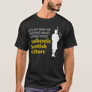 Camiseta Bagpipe Player Musical Instrumento Bagpiper Engraç