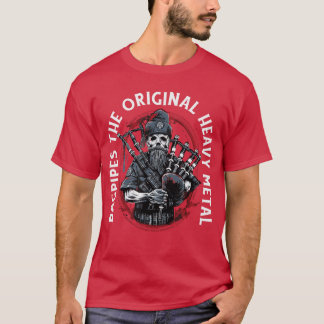 Camiseta Bagpiper BagpipesMusic Scotland BagpipeSound Bagpi