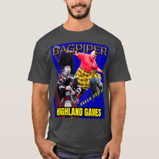 Camiseta Bagpipers orgulham-se da parte dos Jogos da Terra