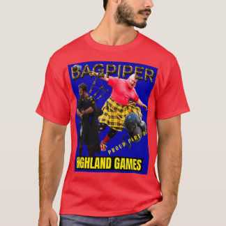 Camiseta Bagpipers orgulham-se da parte dos Jogos das Highl