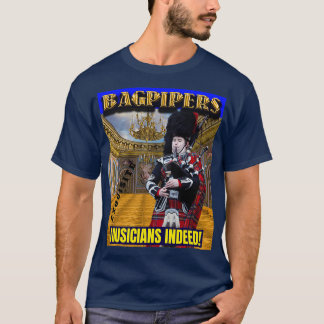 Camiseta Bagpipers requentados Músicos 2