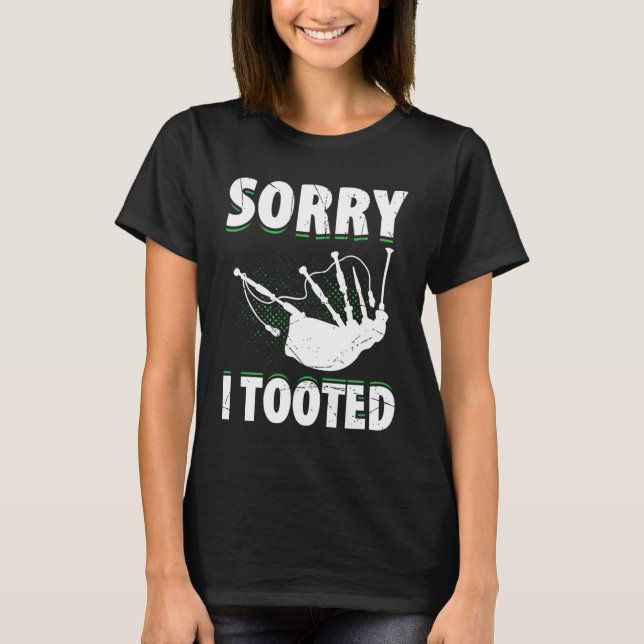 Camiseta Bagpipes For Bagpiperist Bagpipe Player Bagpiping  (Frente)