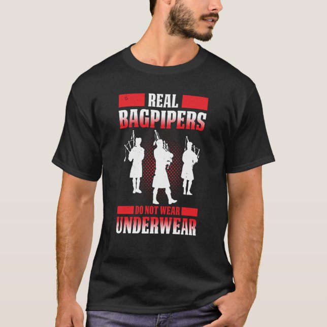 Camiseta Bagpipes For Bagpiperist Bagpipe Player Bagpiping  (Frente)