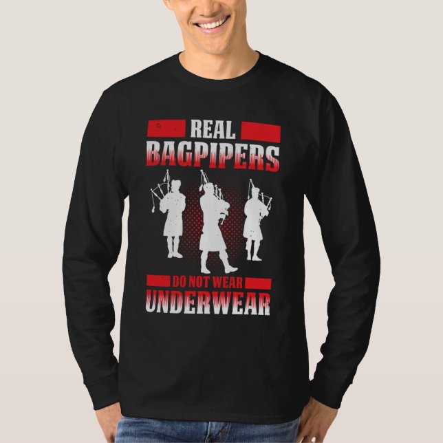Camiseta Bagpipes For Bagpiperist Bagpipe Player Bagpiping  (Frente)