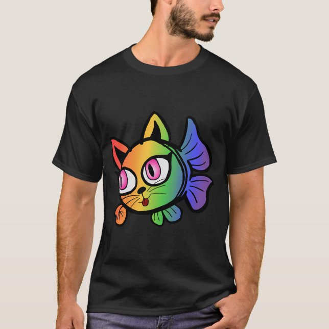 Camiseta Bagre Arco-Íris (Frente)