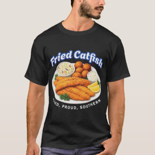 Camiseta Bagre Frito Frutos do Mar Sul-Americanos, Comida S
