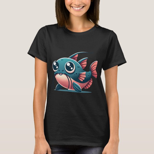 Camiseta Bagre Goonch Adorável (Frente)